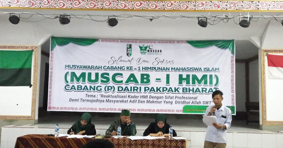 HMI pc ngamprah Gelar Musyawarah Cabang